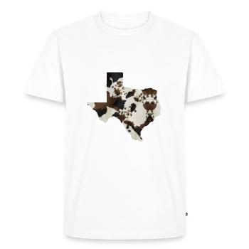 Texas - T-shirt Premium bio Homme - blanc - Devant - Nico (187cm)