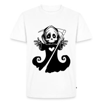 lovley sensenmann - T-shirt Premium bio Homme - blanc - Devant - Nico (187cm)