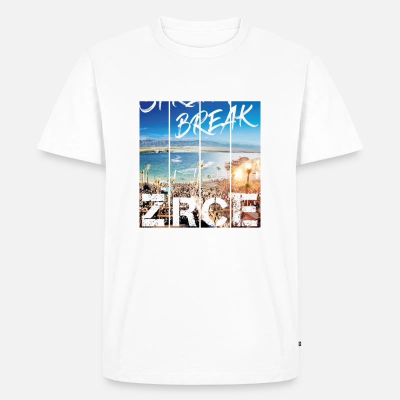 Zrce Spring Break - Männer Premium Bio T-Shirt - undefined