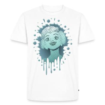 Marilyn 7 - T-shirt Premium bio Homme - blanc - Devant - Nico (187cm)