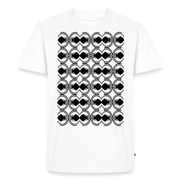 Fantaisie - T-shirt Premium bio Homme - blanc - Devant - Nico (187cm)