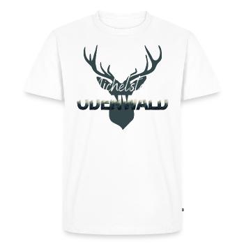 Michelstadt Odenwald - Männer Premium Bio T-Shirt - Weiß - Vorne - Nico (187cm)
