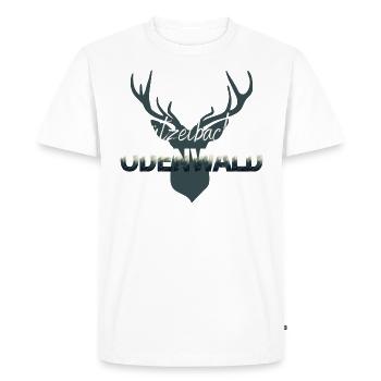 Lützelbach Odenwald - Männer Premium Bio T-Shirt - Weiß - Vorne - Nico (187cm)