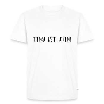 tiny house - T-shirt Premium bio Homme - blanc - Devant - Nico (187cm)