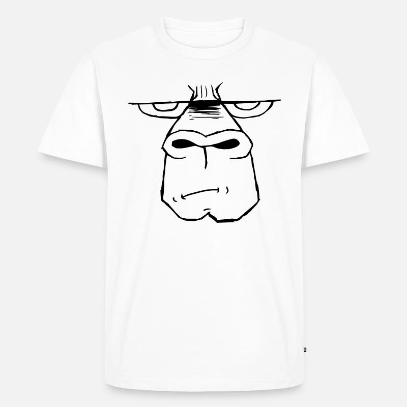 Ape - Männer Premium Bio T-Shirt - Weiß