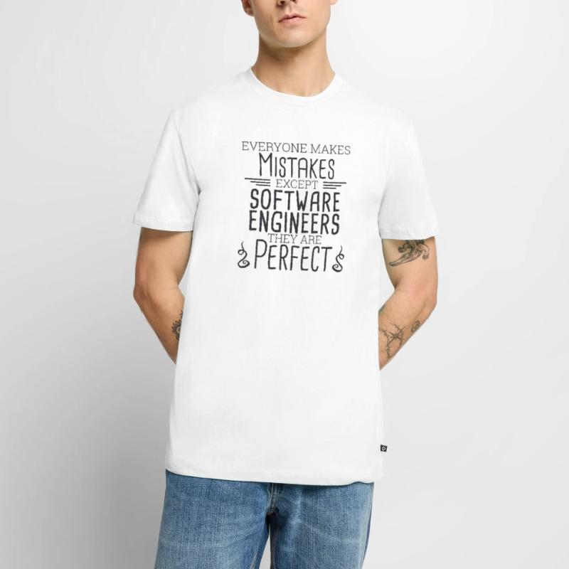 "Software Engineer Perfect | Programming" Men's Premium Organic T-Shirt