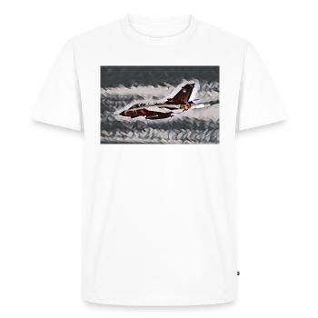 Flamme de tornade dans le studio - T-shirt Premium bio Homme - blanc - Devant - Nico (187cm)