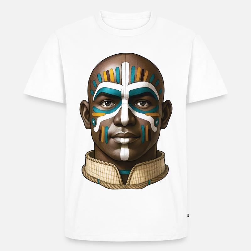 STAMMESMANN – nette Leute - Männer Premium Bio T-Shirt - Weiß