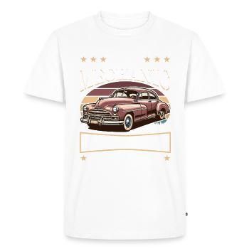 70th Birthday 1994 1995 Car Mechanic Classic Car - Men's Premium Organic T-Shirt - white - Front - Nico (187cm)