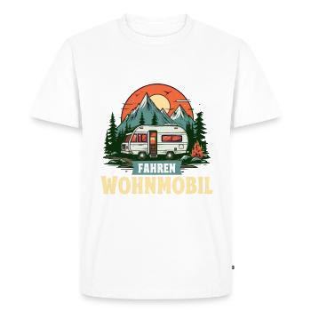 Camping Camper Really cool grandpas drive motorhomes - Men's Premium Organic T-Shirt - white - Front - Nico (187cm)
