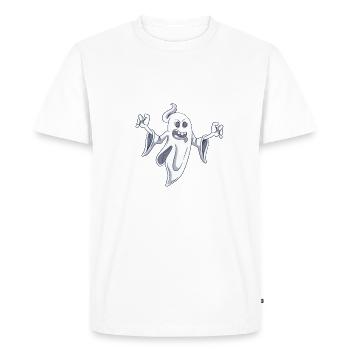 My Ghost Costume Is In The Laundry Funny - Men's Premium Organic T-Shirt - white - Front - Nico (187cm)