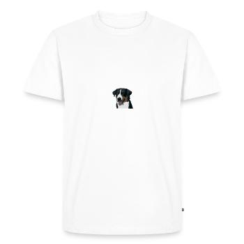 Appenzeller Sennenhund chance - T-shirt Premium bio Homme - blanc - Devant - Nico (187cm)