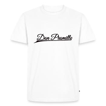 Don Promillo - Chemise à boire amusante - T-shirt Premium bio Homme - blanc - Devant - Nico (187cm)