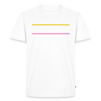 Apeldoorn - Men's Premium Organic T-Shirt - white - Front - Nico (187cm)