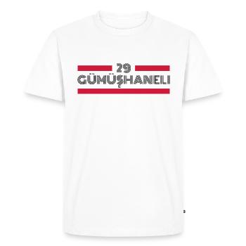 Gümüshane 29 Turquie Turkiye cadeau vacances TR - T-shirt Premium bio Homme - blanc - Devant - Nico (187cm)
