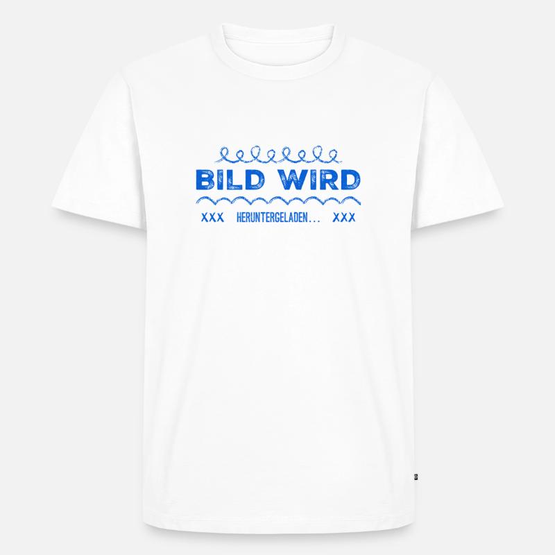 Bild wird heruntergeladen - Männer Premium Bio T-Shirt - Weiß