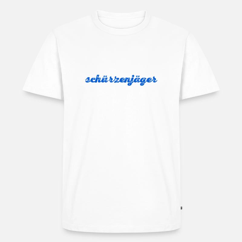 ich bin ein Frauenheld - Männer Premium Bio T-Shirt - Weiß