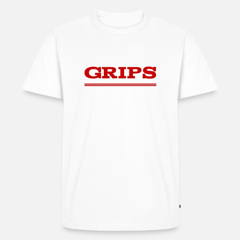 ich bin smart - Männer Premium Bio T-Shirt - Weiß