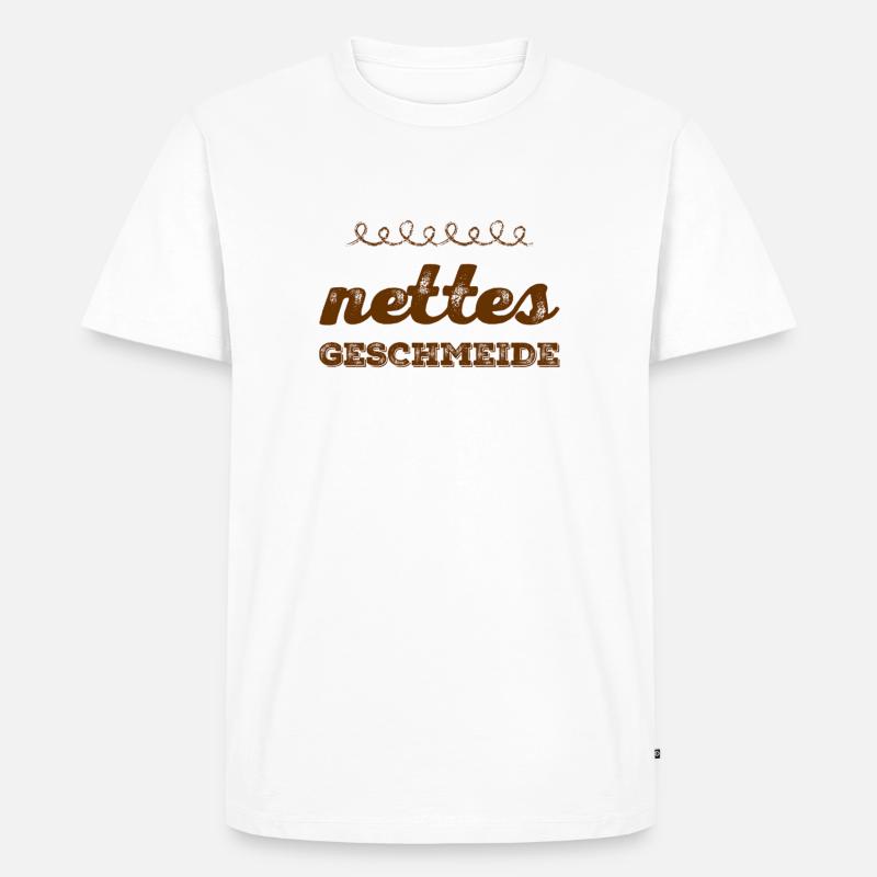 das steht mir - Männer Premium Bio T-Shirt - Weiß