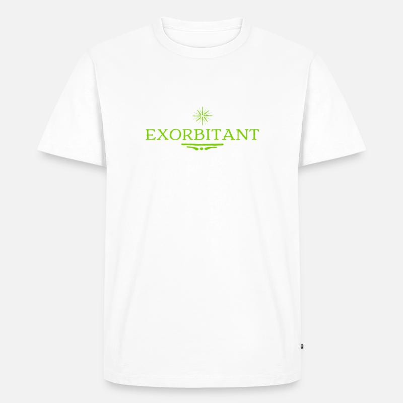 ich bin großartig - Männer Premium Bio T-Shirt - Weiß