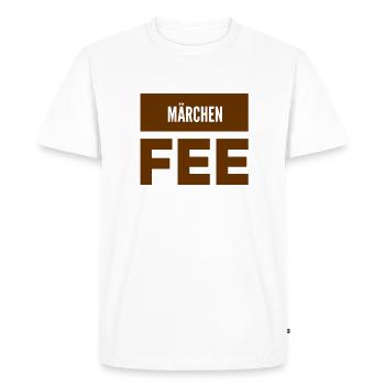 J’adore les contes de fées - T-shirt Premium bio Homme - blanc - Devant - Nico (187cm)