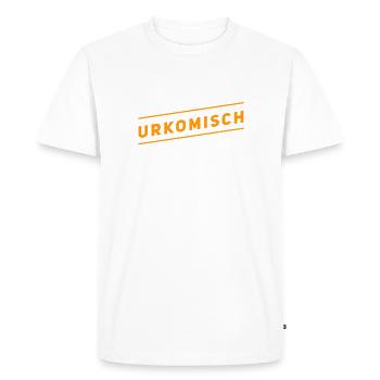 C’est hilarant - T-shirt Premium bio Homme - blanc - Devant - Nico (187cm)