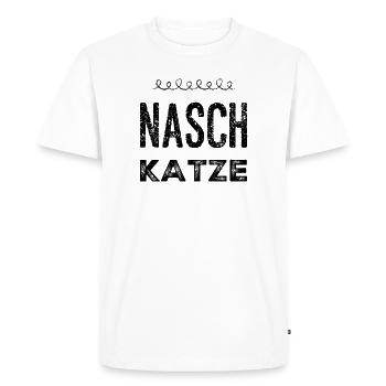 Snacking is great - Men's Premium Organic T-Shirt - white - Front - Nico (187cm)