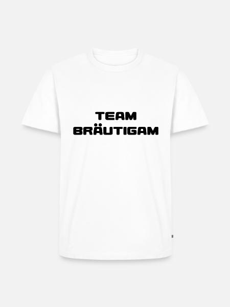 Junggesellenabschied - Männer Premium Bio T-Shirt - Weiß
