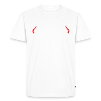 Rendre nos armes illégales et nous le ferons - T-shirt Premium bio Homme - blanc - Devant - Nico (187cm)