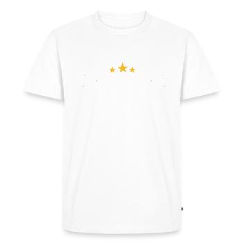Très probablement mange des biscuits de Noël pour - T-shirt Premium bio Homme - blanc - Devant - Nico (187cm)