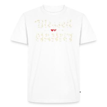 Nounou bénie pour grand-mère grand-mère - T-shirt Premium bio Homme - blanc - Devant - Nico (187cm)