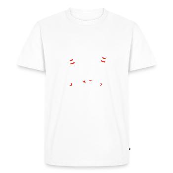 Bowl Design Bowling Player Sport For Bowlers - Men's Premium Organic T-Shirt - white - Front - Nico (187cm)