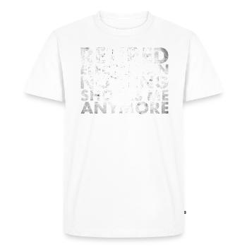 Retired electrician, nothing for Lineman and - Men's Premium Organic T-Shirt - white - Front - Nico (187cm)