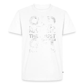 Old electricians never die for Lineman and - Men's Premium Organic T-Shirt - white - Front - Nico (187cm)