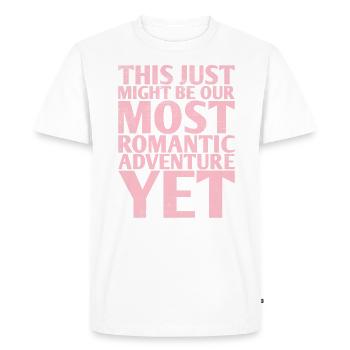 This Could Be Our Most Romantic Bride - Men's Premium Organic T-Shirt - white - Front - Nico (187cm)