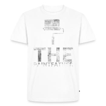 The Paintfather Decorator Design for Painters - Men's Premium Organic T-Shirt - white - Front - Nico (187cm)