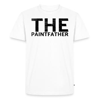 The Paintfather Decorator Design for Painters - Men's Premium Organic T-Shirt - white - Front - Nico (187cm)