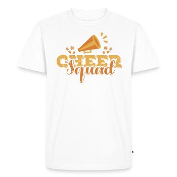 Cheer Squad Design for Cheerleader Cheer Girls - Men's Premium Organic T-Shirt - white - Front - Nico (187cm)
