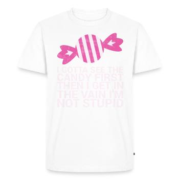 J’ai besoin du premier humour drôle pour adultes - T-shirt Premium bio Homme - blanc - Devant - Nico (187cm)