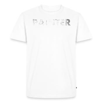 Painter-decorator-design For painter-artists - Men's Premium Organic T-Shirt - white - Front - Nico (187cm)