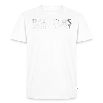 Become a painter Paint design for painters - Men's Premium Organic T-Shirt - white - Front - Nico (187cm)