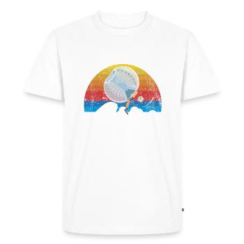 Zorbing Addict, Zorbing - T-shirt Premium bio Homme - blanc - Devant - Nico (187cm)