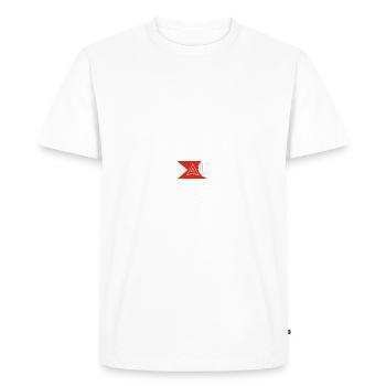 Le véritable surfeur au top - T-shirt Premium bio Homme - blanc - Devant - Nico (187cm)