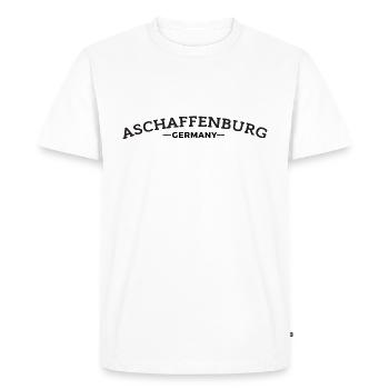 Aschaffenburg Allemagne My City Idée Cadeau - T-shirt Premium bio Homme - blanc - Devant - Nico (187cm)