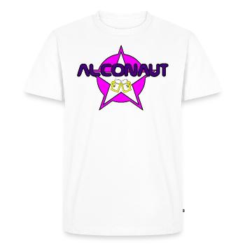 Fête - ALCONAUT D - T-shirt Premium bio Homme - blanc - Devant - Nico (187cm)