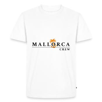 Équipage de Majorque - T-shirt Premium bio Homme - blanc - Devant - Nico (187cm)