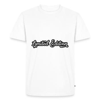 Édition limitée - T-shirt Premium bio Homme - blanc - Devant - Nico (187cm)