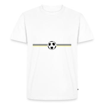 Championnat d’Allemagne de football - T-shirt Premium bio Homme - blanc - Devant - Nico (187cm)