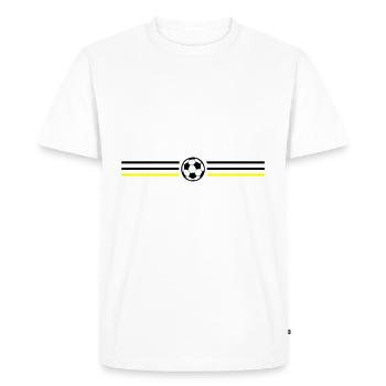 Championnat d’Allemagne de football - T-shirt Premium bio Homme - blanc - Devant - Nico (187cm)