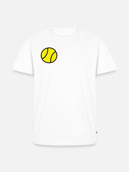 Tennis ball - Men's Premium Organic T-Shirt - white
